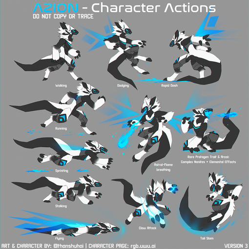 AZION - Character Actions 2024