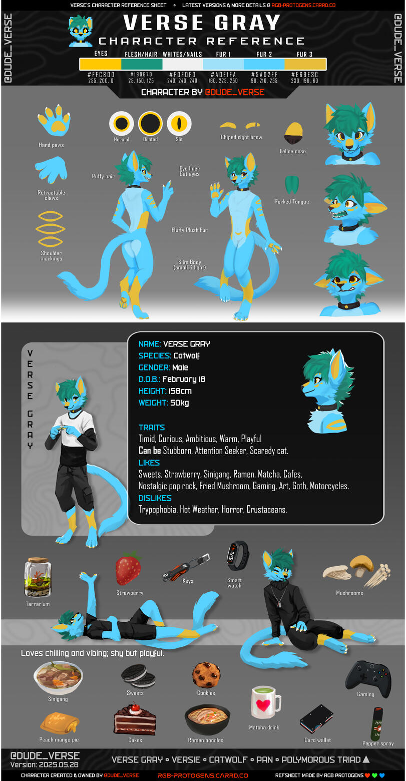 Verse Refsheet