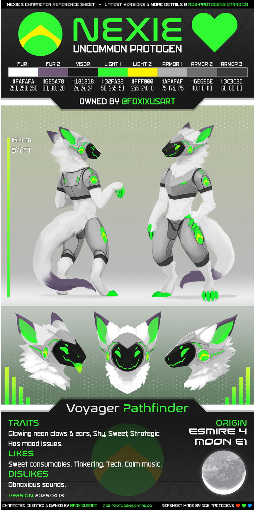 NEXIE - Refsheet NEXIE - Refsheet